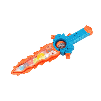 Miecz świetlny na baterie dla dzieci interaktywny zabawka świetlna