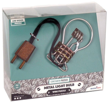 Łamigłówka Metal Light Bulb Recent Toys poziom 3/5