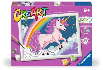CreArt dla dzieci: Różowy Neon - Jednorożec Ravensburger