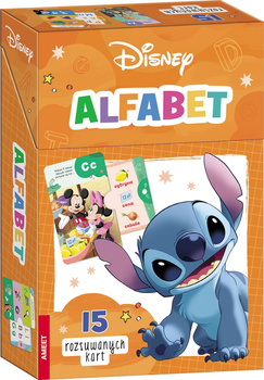 Disney mix. Karty Alfabet