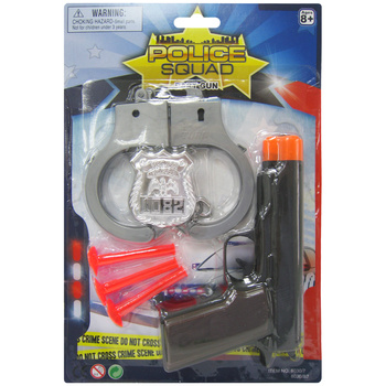 Pistolet na Strzałki z Kajdankami Zestaw Dla Dzieci Interaktywna Zabawa