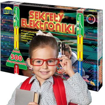 Zestaw edukacyjny Sekrety Elektroniki 518 kombinacji dla dzieci uczniów