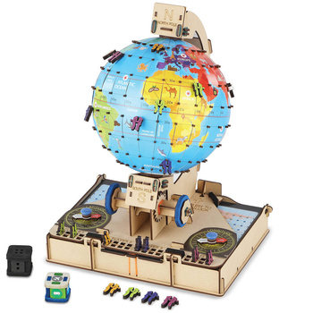 Smartivity Drewniane Mechaniczne Puzzle 3D - Globus