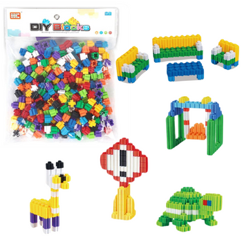 Klocki Konstrukcyjne Konstruktory Zestaw Kreatywny Dla Dzieci Prezent 320el