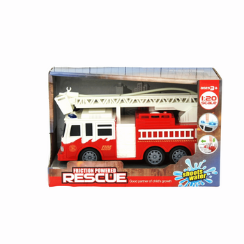 Zabawka straż pożarna na baterie realistyczne efekty dźwiękowe świetlne