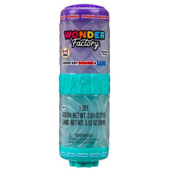 Wonder Factory Never Dry Dough&Sand Purple Teal MGA