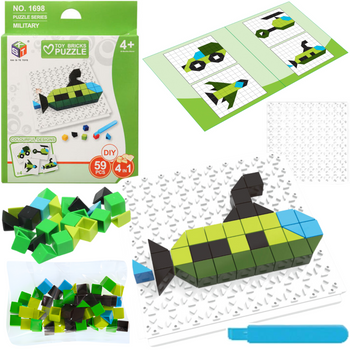 Gra Logiczna Układanka Karty Montessori Tangram Puzzle Klocki Mozaika 59 el