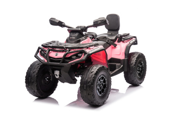 Quad Can Am Outlander ATV z Pilotem Różowy