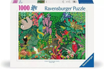 Puzzle 1000 Magiczny las deszczowy Ravensburger