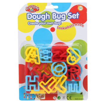 Foremki literki do masy plastycznej edukacyjne nauka alfabetu 1 sztuka