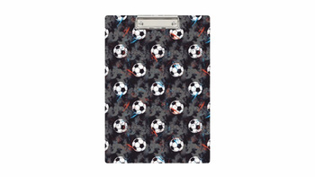 Deska A4 z klipem nadruk piłki