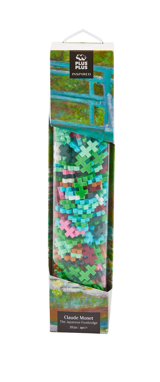 PLUS-PLUS TUBA INSPIRED MONET - opakowanie z kolorowymi klockami inspirowanymi obrazami Claude’a Moneta