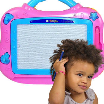 Tablica do rysowania znikopis z pieczątkami edukacyjna zabawka dla dzieci