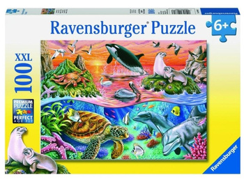 Puzzle 100 Wzburzony ocean XXL Ravensburger