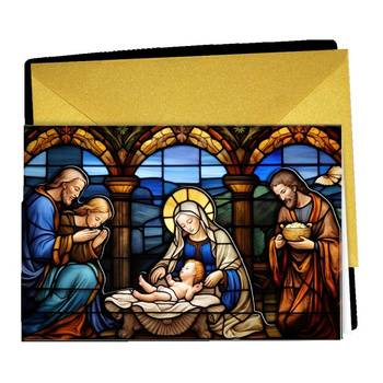 Karnet Bożonarodzeniowy LUX-BN/L/25-01