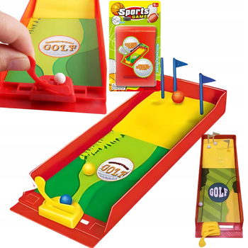 Mini Golf Zestaw Do Gry Pole Golfowe Wyrzutnia Gra Zręcznościowa