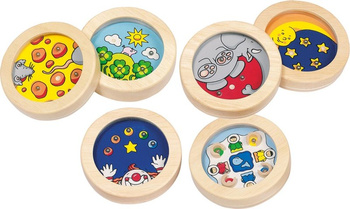 Gra zręcznościowa kuleczka do dołeczka Goki 1 szt.mix