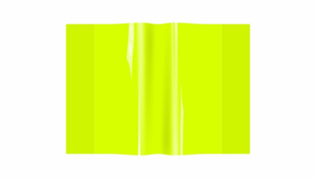 Paczka okładki zeszytowe A5 neon żółty 10 szt.