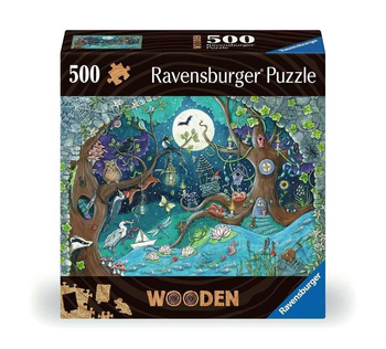 Puzzle drewniane 500 Baśniowy Las Ravensburger