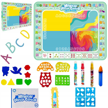 Wodna Mapa Rysunkowa Dla Dzieci Z Pisakiem Magiczna Mata Prezent