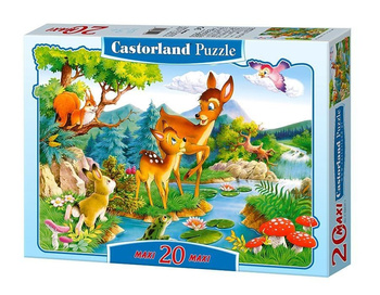 Puzzle 20 maxi - Bambi CASTOR Castorland