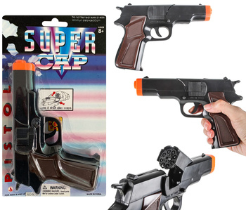 Pistolet Na Kapiszony Dla Dzieci Zabawkowy Broń Prezent Strzelający