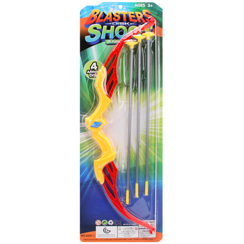 Zabawka zręcznościowa zestaw łuk i strzały dla dzieci do 7 lat