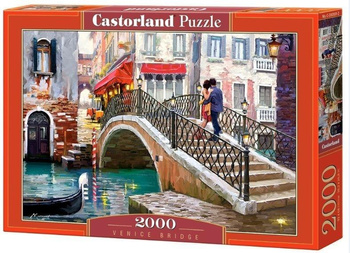 Puzzle 2000 Wenecki most CASTOR Castorland