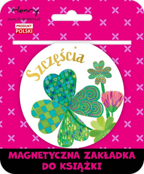 Zakładka magnetyczna kulka Koniczyna