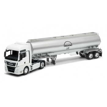 WELLY TRUCK Z PRZYCZ.1:32 MAN TGX OIL