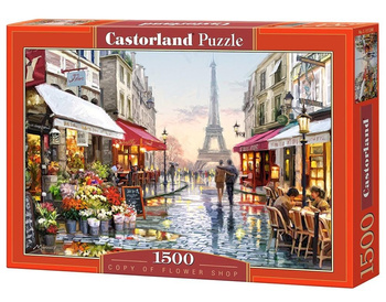 Puzzle 1500 Flower Shop CASTOR Castorland