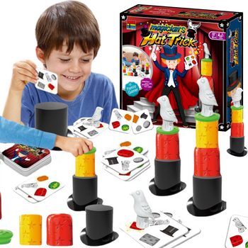 Gra Magiczny Kapelusz Gra Rodzinna Dla Dzieci Prezent Zręcznościowa