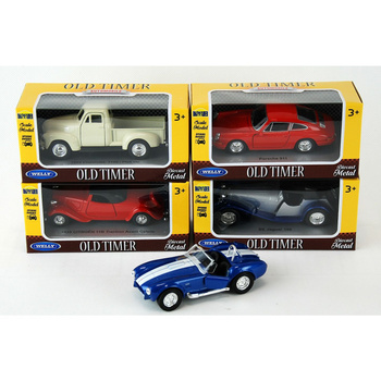 Modele samochodów Welly Old Cars w skali 1.34 klasyczne autka retro