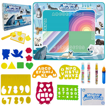 Malowanka Wodna Water Printing Map Prezent Kreatywny Dla Dzieci