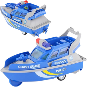 MOTORÓWKA STRAŻ PRZYBRZEŻNA ZABAWKA DLA DZIECI ŁÓDŹ POLICYJNA STRAŻAK