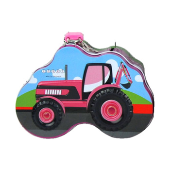 Skarbonka metalowa traktor dla dzieci edukacyjna zabawka do oszczędzania