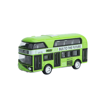 Autobus Piętrowy Londyński Metalowy Zabawka Dla Dzieci Prezent