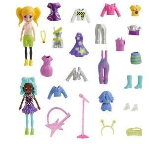 Polly Pocket Zestaw modowy duży z 2 lalkami HKV97 Mattel