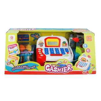 Kasa Sklepowa Na Baterie Dla Dzieci Z Dźwiękiem Prezent Zabawka