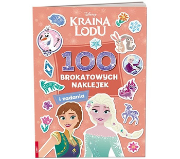 Kraina lodu 100 brokatowych naklejek NB-9109