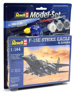 Model-Set. F-15E Strike Eagle & Bombs Revell