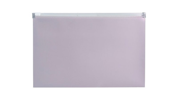 Teczka A5 na suwak PP róż morandi