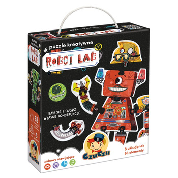 Puzzle kreatywne Robot Lab CzuCzu