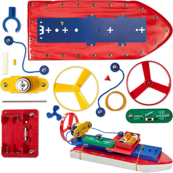 Zabawka edukacyjna Sekrety Elektroniki Motorówka nauka kreatywna dla dzieci