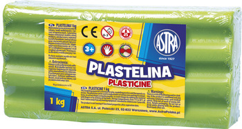 Plastelina Astra 1 kg seledynowa