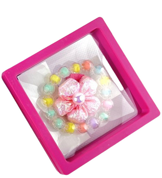 BRANSOLETKA W ETUI DLA DZIEWCZYNKI RÓŻNE KOLORY KORALIKI