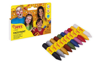 Kredki do malowania twarzy 10 kolorów