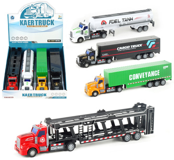 AUTO CIĘŻAROWE METALOWE 4 WZORY