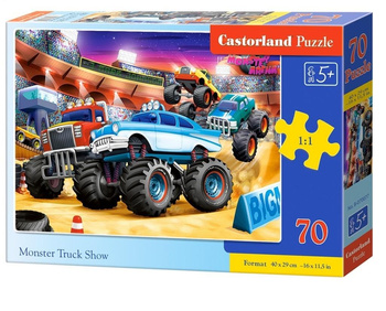 Puzzle 70 Monster Truck Show CASTOR Castorland