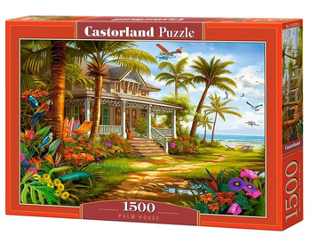 Puzzle 1500 Palm House CASTOR Castorland